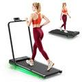 AKLUER Walking Pad Treadmill with Vibration Plate, Under Desk Treadmills with Incline, Low Noise Walking Pad for Home Small Spaces, Office, Remote Control & LED Display