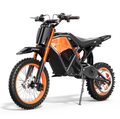 Electric Dirt Bike for Adults, 14"/12" Fat Tire (Peak 3000W), Electric-Motorcycle with 48V 20AH Battery Ebike 37.5MPH Mountain Off-Road E-Bike