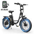 Electric Bicycle, 1500W Peak Motor, 48V 13Ah Battery 60 Mile Max Range, NFC Lock 7-Speed E-Bike for Mountain & Off-Road Trips,UL 2849