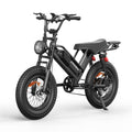 SPACEWALK Electric Bike for Adults, 750W Motor, 20"x4" Fat Tires, 25mph Top Speed, 48V 15Ah Removable Battery, Dual Front & Rear Suspension for Smooth Riding, Ideal for Riders 5'5" and Taller