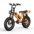 SPACEWALK Electric Bike for Adults, 750W Motor, 20"x4" Fat Tires, 25mph Top Speed, 48V 15Ah Removable Battery, Dual Front & Rear Suspension for Smooth Riding, Ideal for Riders 5'5" and Taller