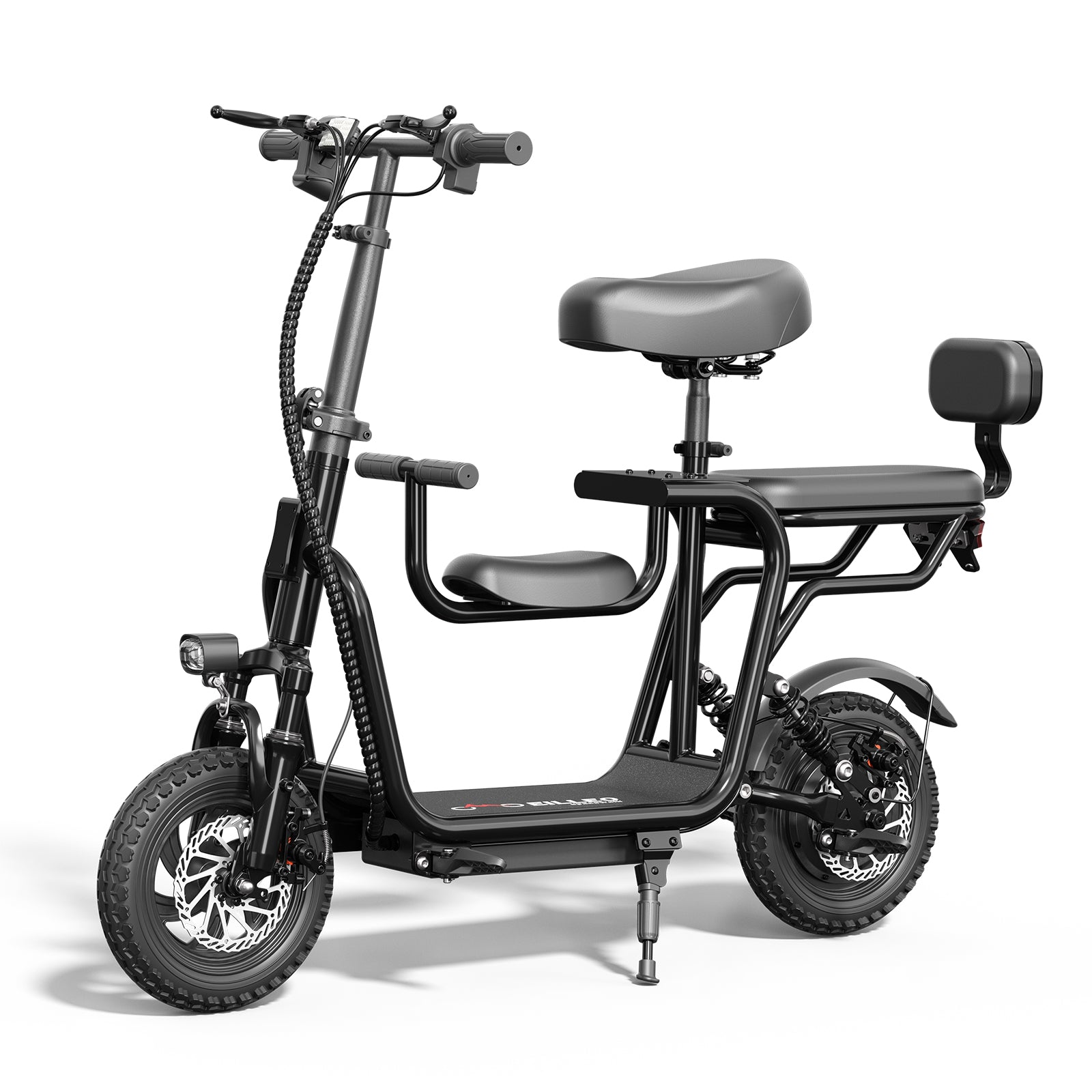 Pro Electric Scooter Upgraded Version, 500W-750W Motor, Electric Scooter with Seat within 18.75MPH, Electric Scooter with Double Brakes, 12 "Tire Foldable Adult Scooter for Commuting.