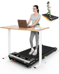 Walking Pad with Incline, Akluer Incline Treadmills for Home, 2.5 HP Under Desk Treadmill Small with Remote Control, Walking Pad Small Treadmill with LED Display